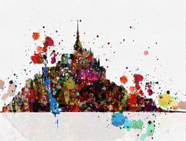 St Michel: Expressive by Andreas Wemmje