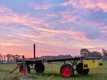 Hollandse lucht in de herfst van Agnes Jaspers