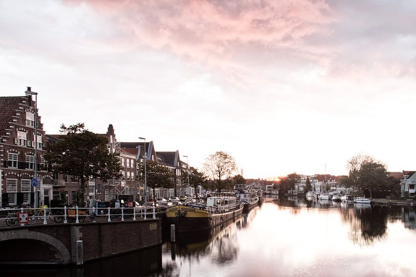 Haarlem fotografierte am Morgen von heidi borgart