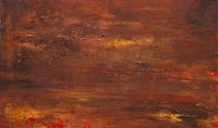 Modern Abstract Universum De zondvloed van Mars Sander Veen