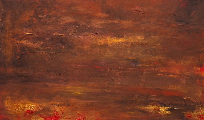 Modern Abstract Universum De zondvloed van Mars Sander Veen van Sander Veen