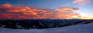 Sonnenuntergang am Rossbrand