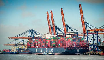 Der Hafen von Rotterdam von Hamperium Photography
