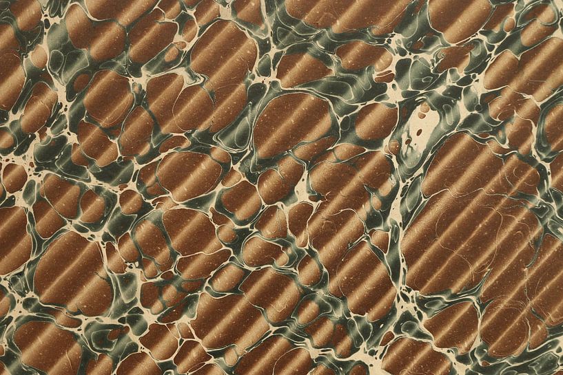 Digital Art Pattern Colored Marbled Lightning by Michael Godlewski