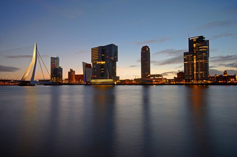 Erasmusbrug en kop van zuid von Remco Swiers