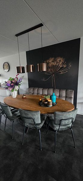 Customer photo: Still life with a dried hogweed by SO fotografie, as wallpaper