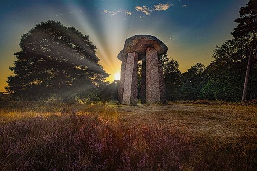 Ode to the Sun, artwork on the heath near Odoorn