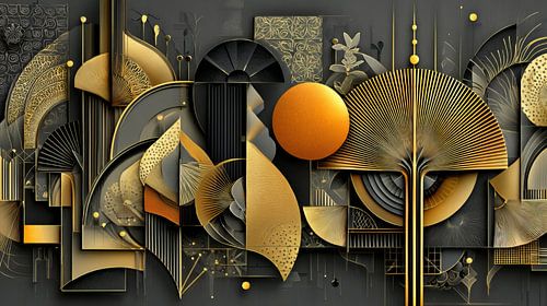 Decorative Freize in Gold