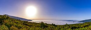 Les îles Canaries au-dessus des nuages sur Dennis Eckert