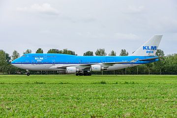 KLM Boeing 747-400 Stadt Paramaribo. von Jaap van den Berg