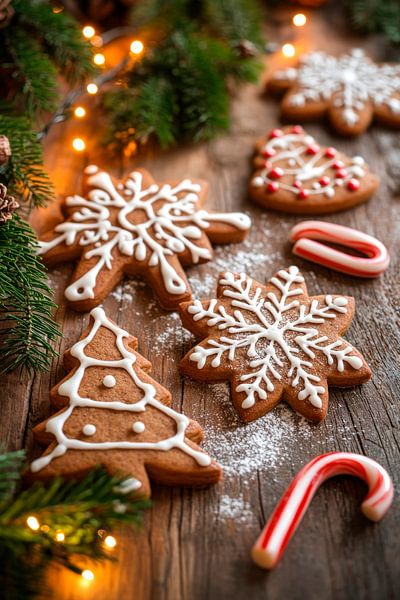 Gingerbread Christmas by Poster Art Shop