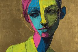 Portrait de femme | Portrait d'expressions vives