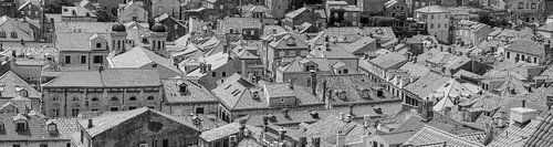 panorama van Dubrovnik, Kroatië