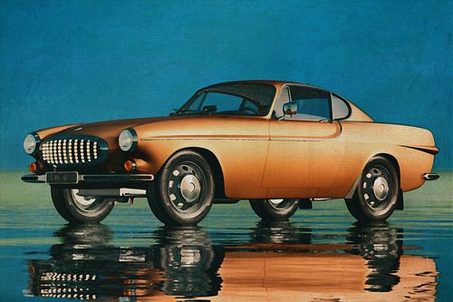 Volvo P1800 Coupe uit 1961