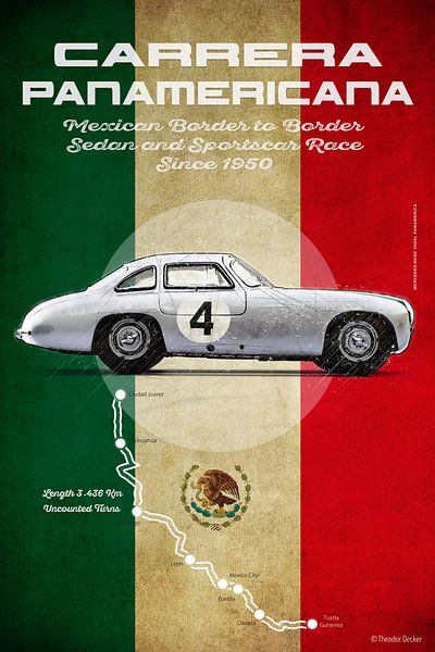 Carrera Panamericana Vintage MB par Theodor Decker