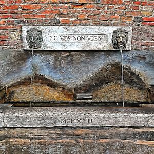 Löwenbrunnen Citta Della Pieve Umbrien