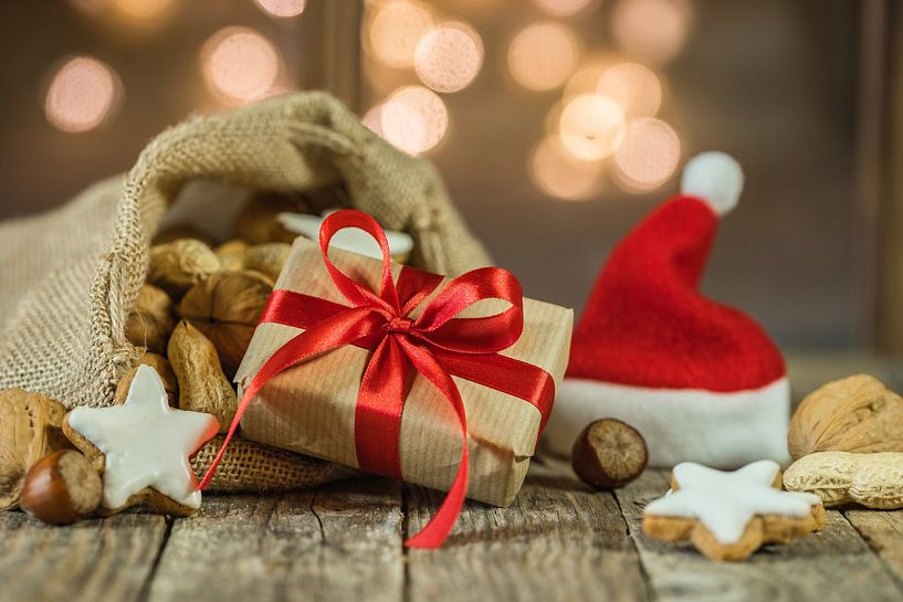 Advent en Kerstmis geschenk en Kerstman zak van Alex Winter