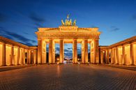 Brandenburger Tor bei Nacht von Robin Oelschlegel Miniaturansicht