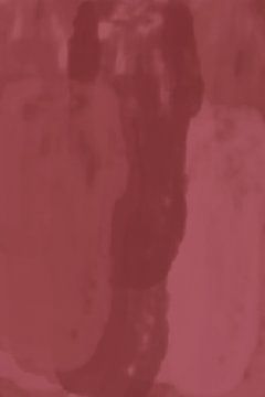 Fest.  Abstrakte Kunst. Burgunderweinrot, dunkles Rosa, warmes Braun von Dina Dankers