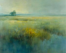 Abstrakte Landschaft von Kunst Laune