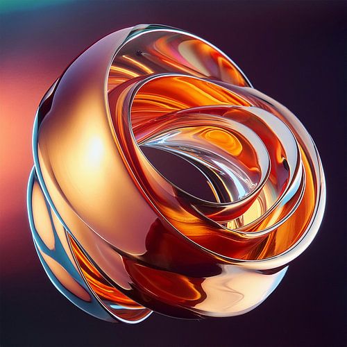Glass colours with pattern