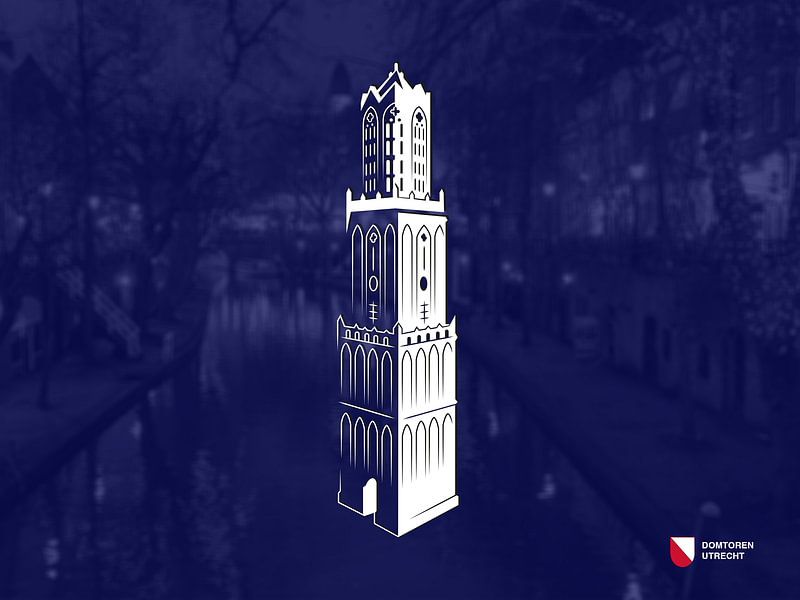 Dom tower Utrecht by Rick van Houten