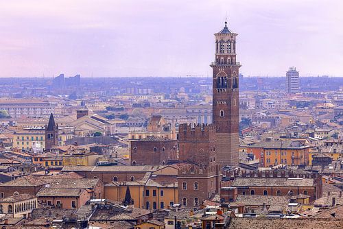 Vérone, la Tour des Lamberti