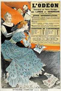 Théâtre National De L'odeon (1890) von Eugène Grasset