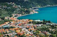 Torbole on Lake Garda from Monte Brione by Daniel Pahmeier thumbnail