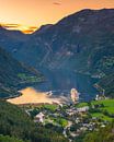 Cruise ship Aida Sol in the Geirangerfjord, Norway by Henk Meijer Photography thumbnail