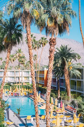 Views on Colourful Hotel with Swimming Pool