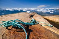 Rope, rocks and icebergs - Ilulissat, Greenland by Martijn Smeets thumbnail