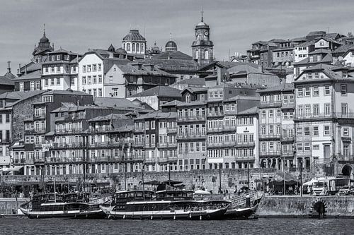 Porto Ribeira Zwart Wit