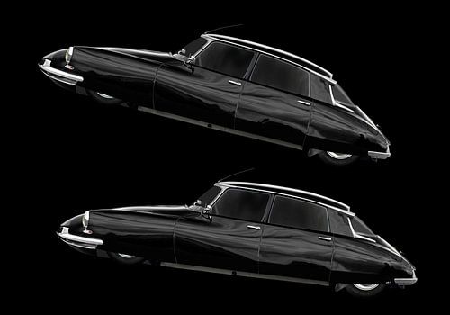 Citroën DS black double flight