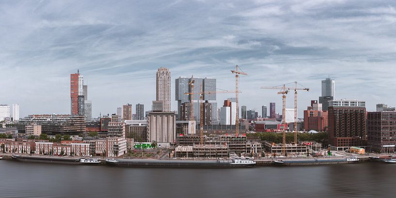Blick vom Maassilo, Rotterdam von Joey van Embden