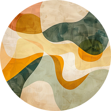 Aardkleuren en structuur - Moderne schilderkunst