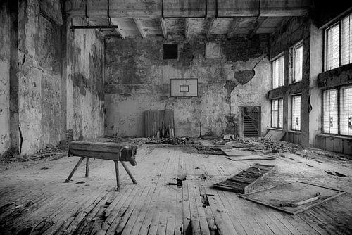 Sporthal: Turn oefeningen