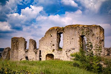 Kasteel ruïne van Valkenburg van Hilda Koopmans