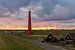 Leuchtturm Kijkduin in Den Helder von Marga Vroom