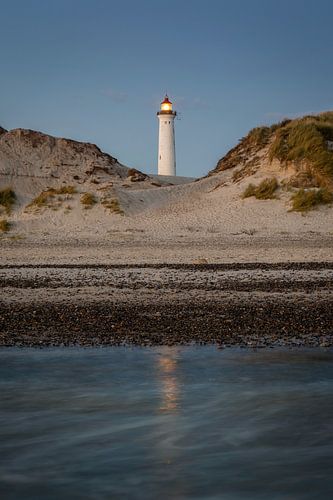Lyngvig Fyr - The lighthouse of Hvide Sande in Denmark