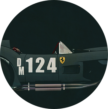 Ferrari F250 Testarossa 1957 zijaanzicht