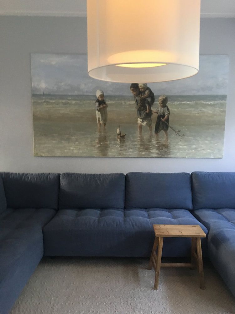 Kinderen der Zee, Jozef Israëls (gezien bij vtwonen) 