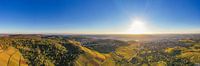 Aerial photography panorama vineyards Stuttgart by Werner Dieterich thumbnail