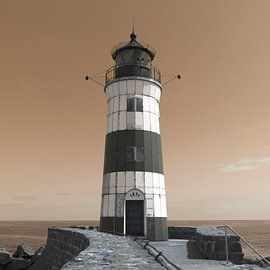 Leuchtturm Schleimünde von Kirsten Warner