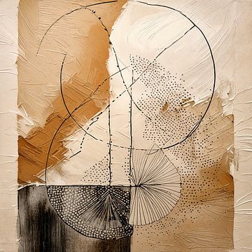 Wabi Sabi art - 4 by Studio Pieternel