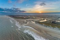 Slufter Texel Sonnenaufgang von Texel360Fotografie Richard Heerschap Miniaturansicht