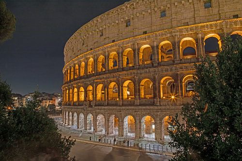 Rome - Het Colosseum bij nacht