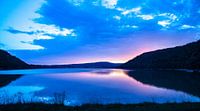 zonsondergang Lac du Chalain