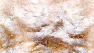 Skandinavien Abstraktion mit Gold
