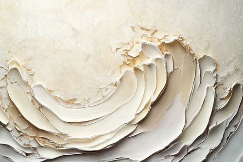 De zee abstract van Bert Nijholt